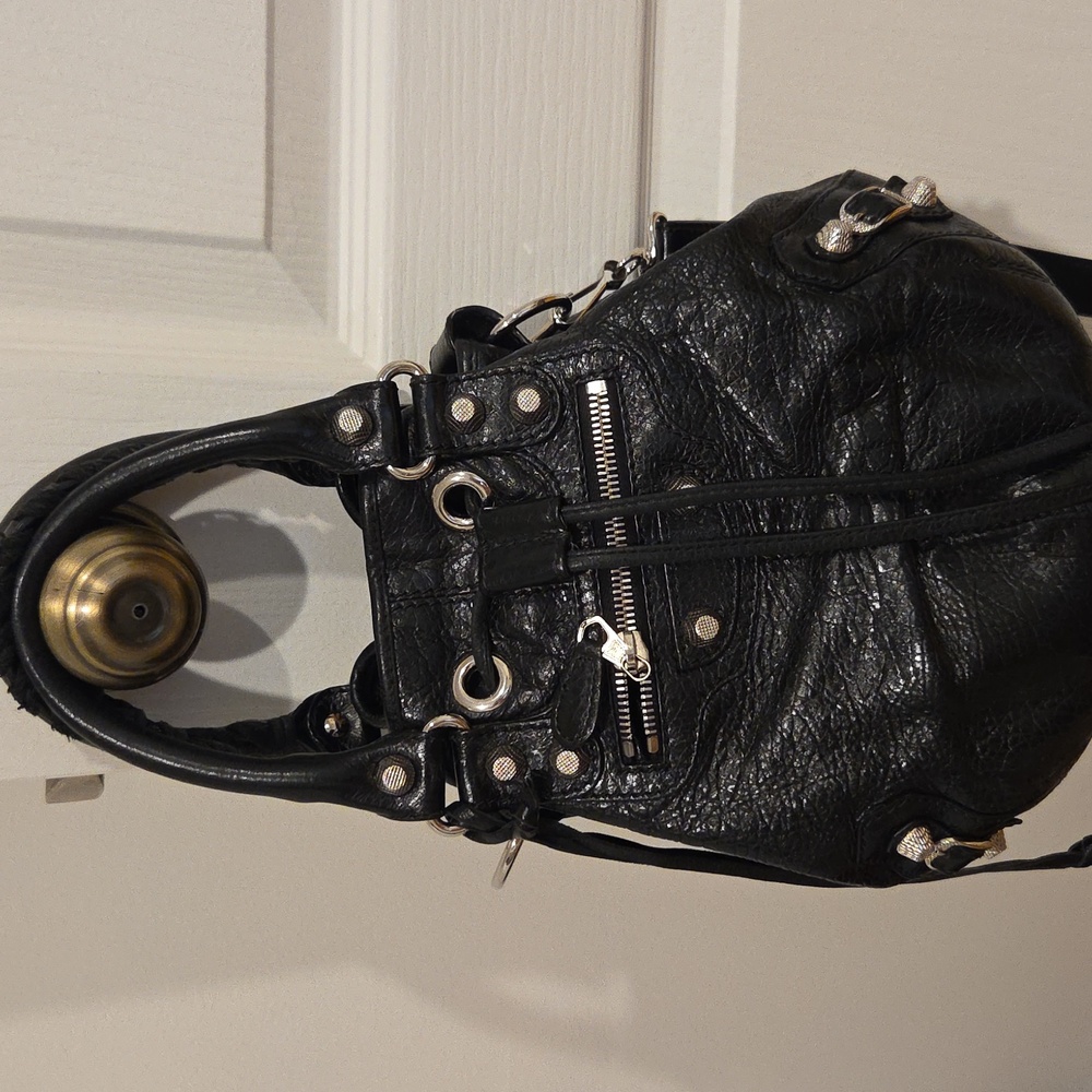 Balenciaga Black Crossbody Bag - Picture 9 of 11